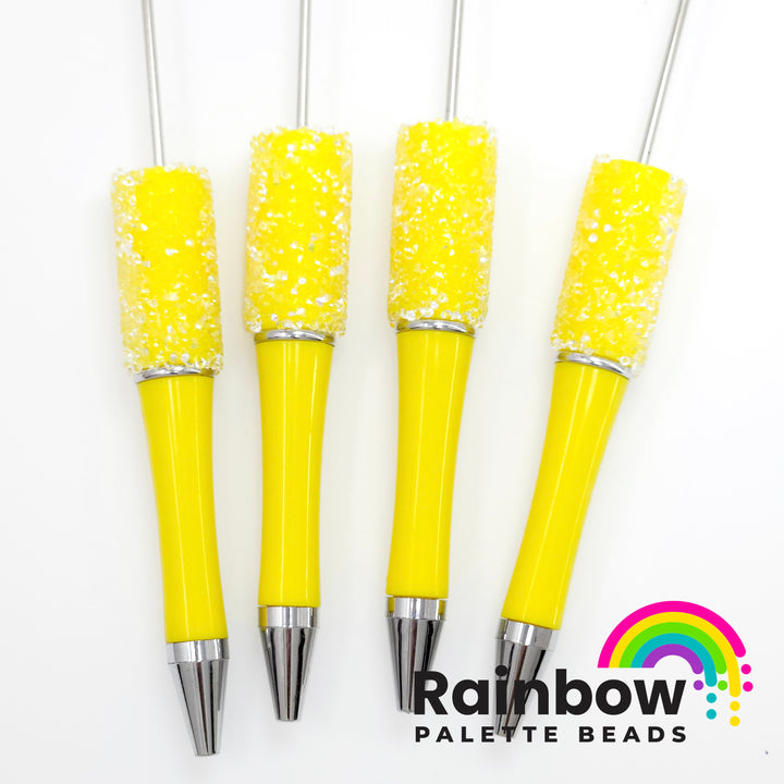 Solid Yellow Beadable Sugar Pen