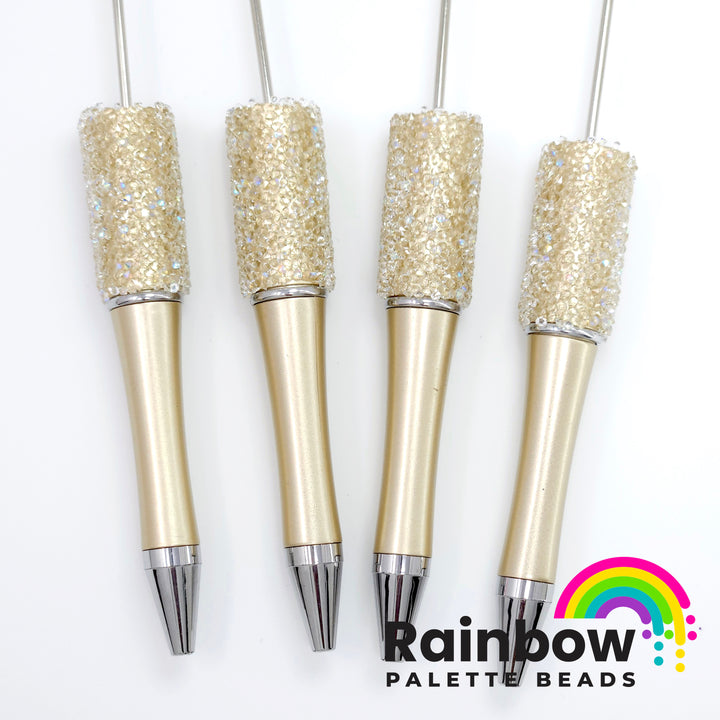 Gold Pearlescent Beadable Sugar Pen