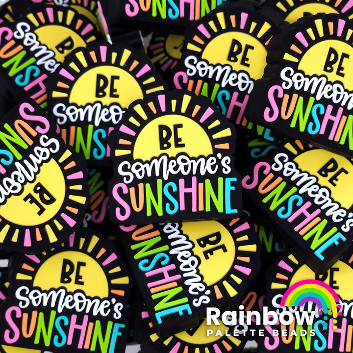 Be Someone's Sunshine Exclusive Silicone Focal Bead