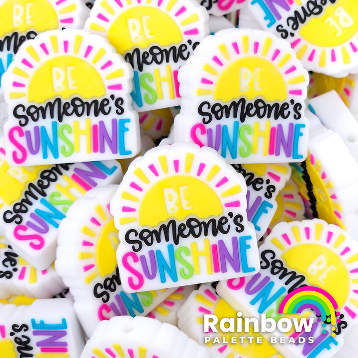 Be Someone's Sunshine Exclusive Silicone Focal Bead