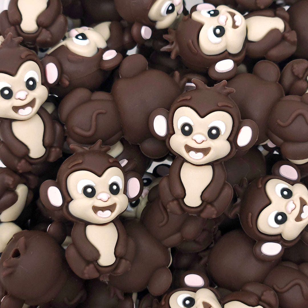 3D Monkey Focal Beads