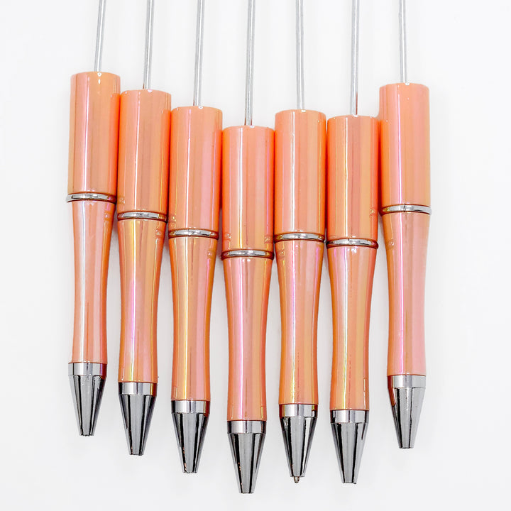 Creamsicle Opal Beadable Plastic Pen