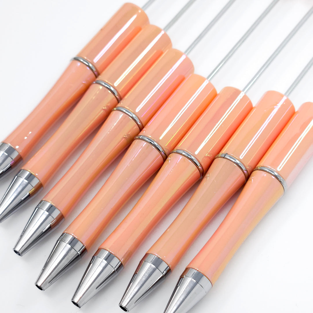 Creamsicle Opal Beadable Plastic Pen