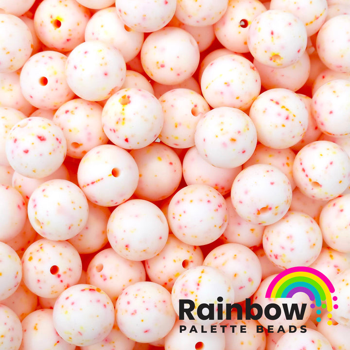 15mm Exclusive Sherbet Silicone Round Beads