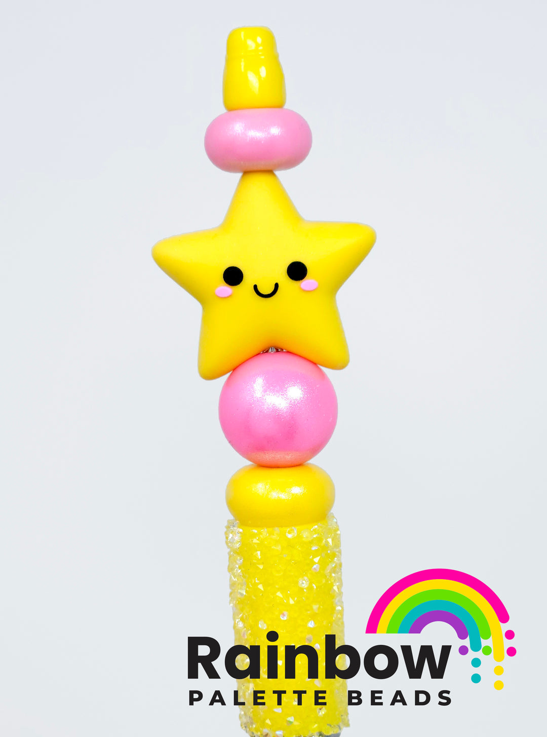 Happy Star Exclusive Silicone Focal Bead