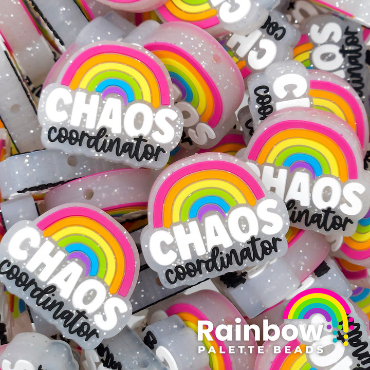 Rainbow Chaos Coordinator Exclusive Silicone Focal Bead