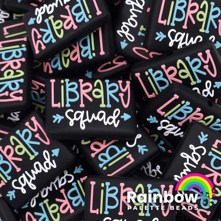 Library Squad Exclusive Silicone Focal Bead